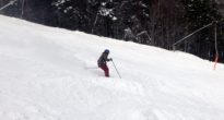 Sunday River's American Express with soft moguls